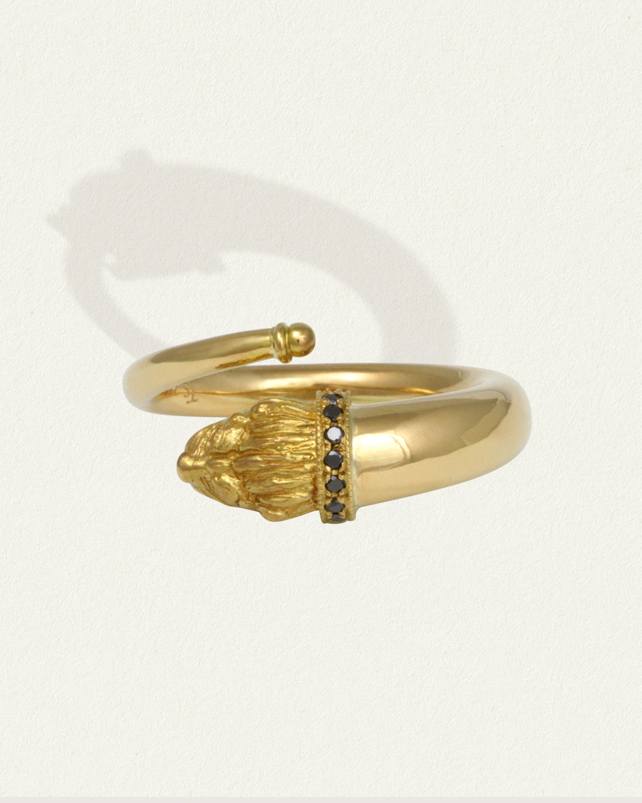 Leon Ring Solid Gold – Temple of the Sun US