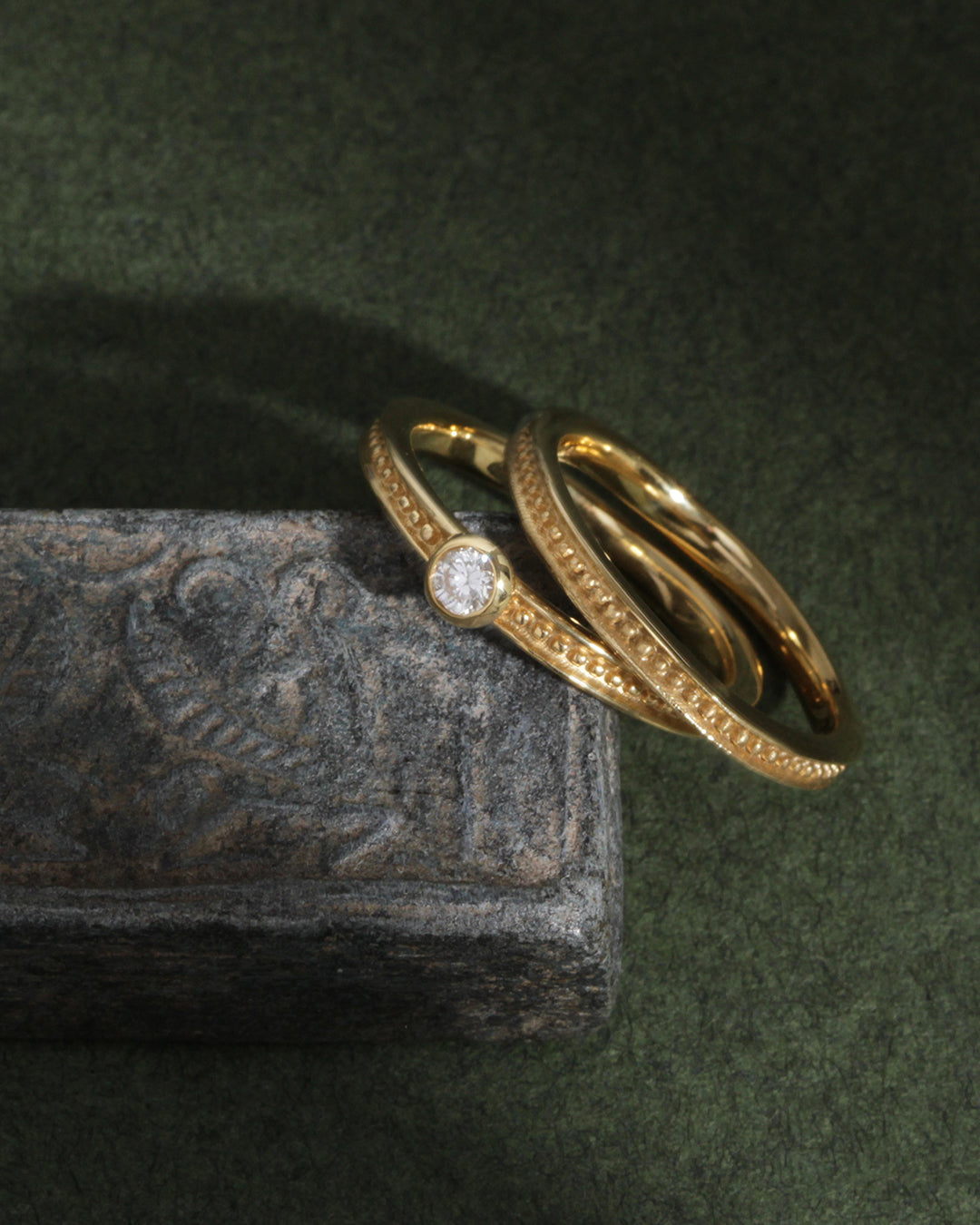 Temple of the Sun Mila Ring Diamond Solid Gold