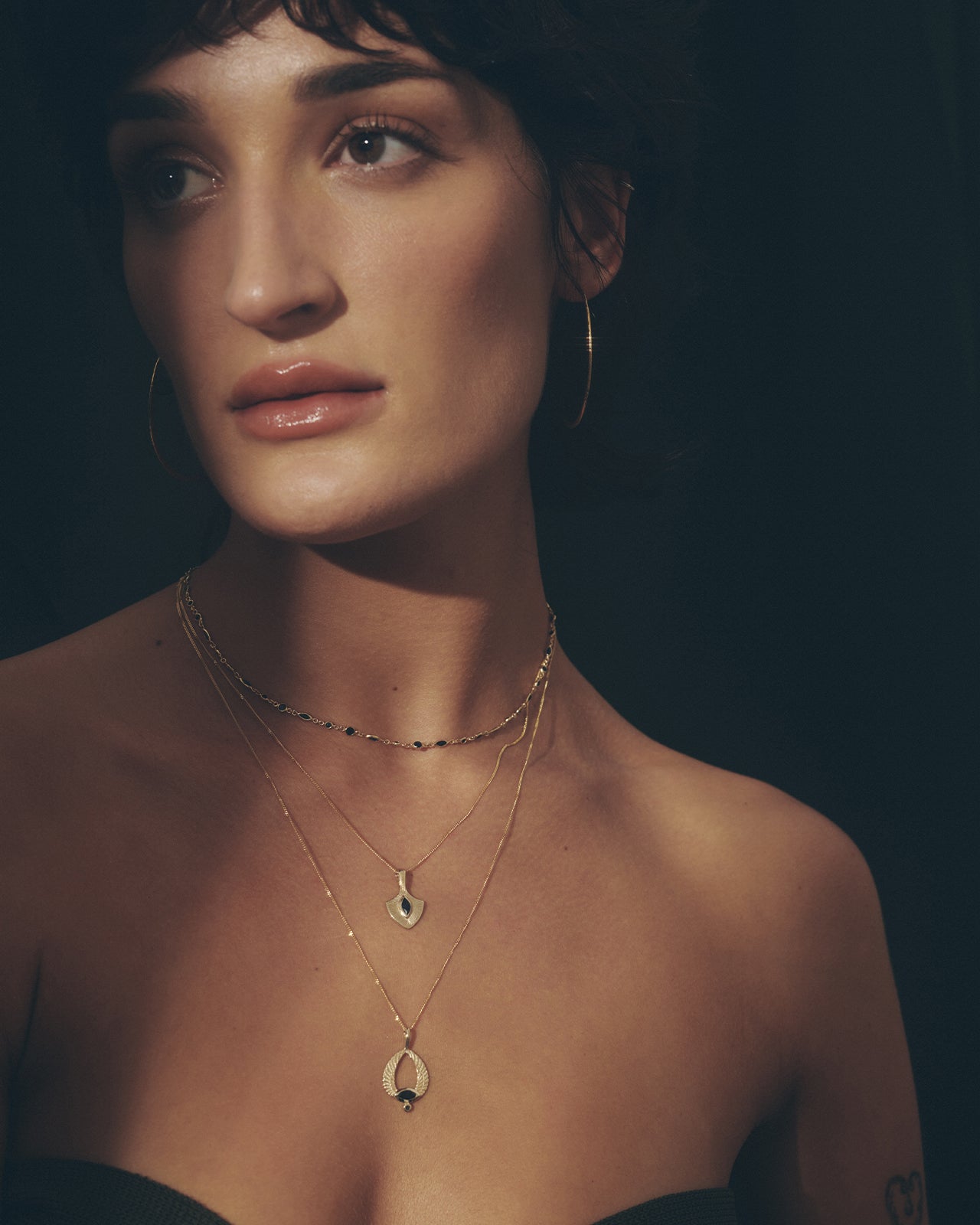 Temple of the Sun Protego Necklace Solid Gold