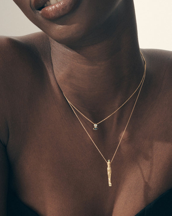 Temple of the Sun Sulis Necklace Gold