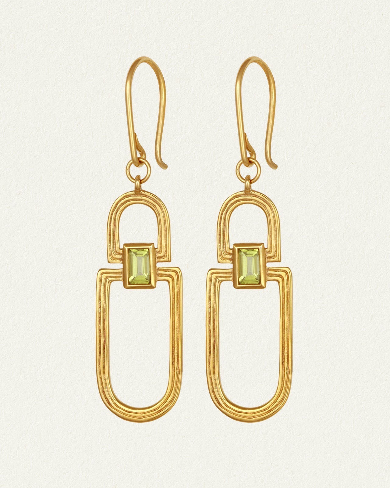 Vault Earrings Gold Vermeil Temple of the Sun Jewellery